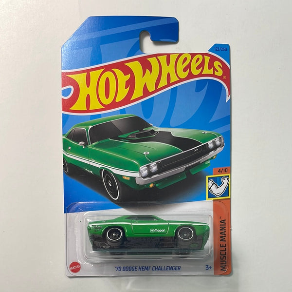 Hot Wheels 1/64 ‘70 Dodge Hemi Challenger Green