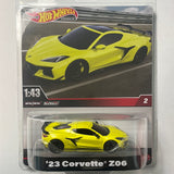 1/43 Hot Wheels ‘23 Corvette Z06 C8 Yellow