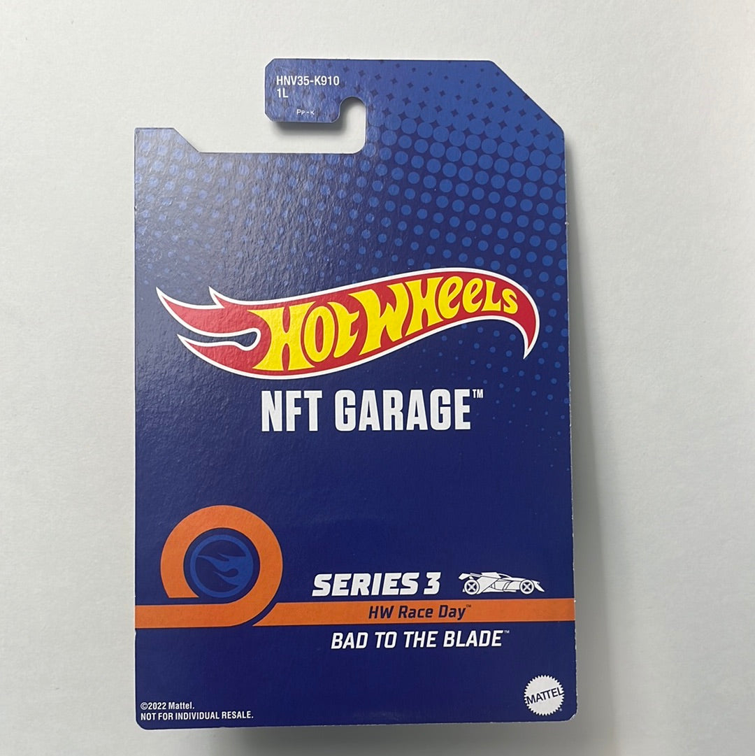ホットウィール NFTガレージ BAD TO THE BLADE ホットウィール NFTガレージ BAD TO THE BLADE Hot Wheels NFTH Garage