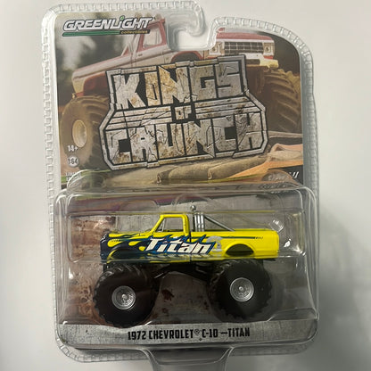 1/64 Greenlight Kings of Crunch Series 11 1972 Chevrolet C-10 Titan