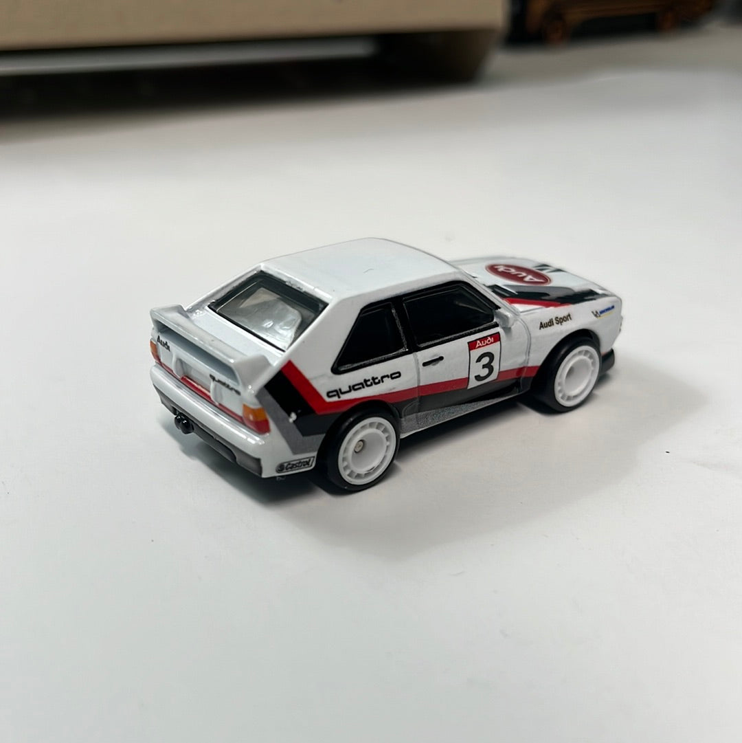 *Loose* Hot Wheels 1/64 Premium Car Culture Box Set ‘84 Audi Sport Quattro White