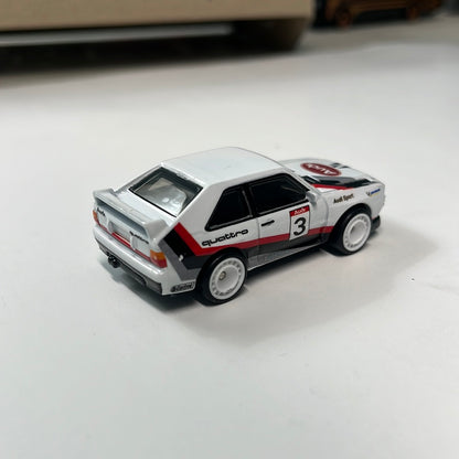 *Loose* Hot Wheels 1/64 Premium Car Culture Box Set ‘84 Audi Sport Quattro White