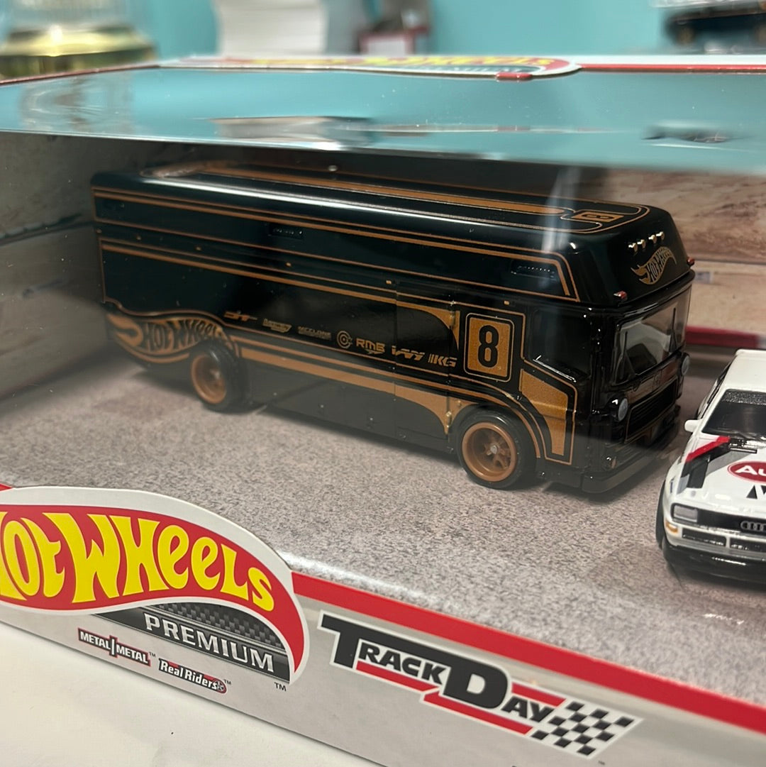 Hot Wheels 1/64 Premium Collector Car Culture Box Set Track Day Display