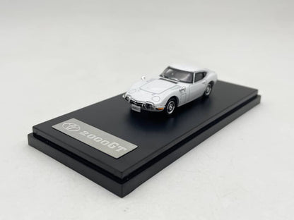 LCD Model 1/64 Toyota 2000GT White
