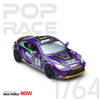 Pop Race 1/64 Toyota GR86 EVA Purple #01
