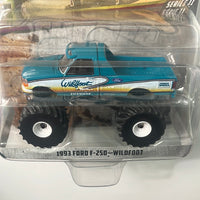 1/64 Greenlight Kings of Crunch Series 11 1993 Ford F-250 Wildfoot