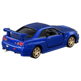 Tomica Premium Unlimited 06 The Fast and the Furious 1999 SKYLINE GT-R Blue - Damaged Box