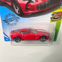 Hot Wheels 1/64 Aston Martin One-77 Red & White