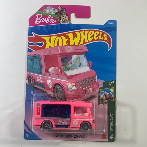 Hot Wheels Barbie Dream Camper - Damaged Card