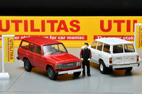 Tomica Limited Vintage Tomicarama 04e Utilitas Used Car Dealership Diorama