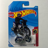 Hot Wheels 1/64 Treasure Hunt Tred Shredder Blue - Damaged Card