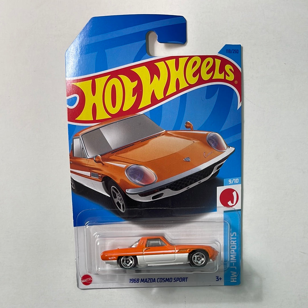 * Japan Card* Hot Wheels 1/64 1968 Mazda Cosmo Sport Orange