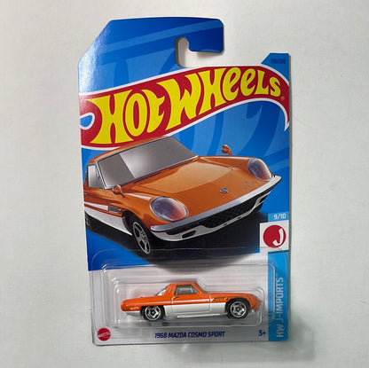 * Japan Card* Hot Wheels 1/64 1968 Mazda Cosmo Sport Orange