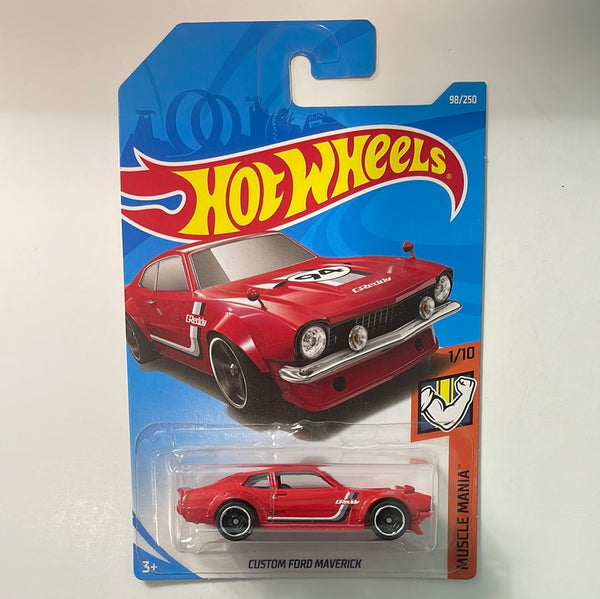 Hot Wheels 1/64 Custom Ford Maverick Red
