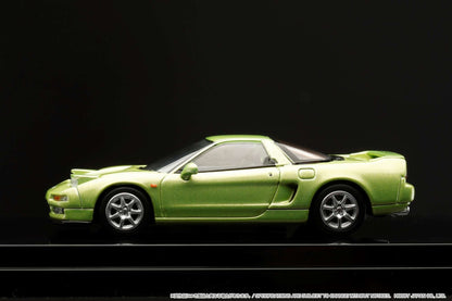 Hobby Japan 1/64 Honda NSX Coupe with Engine Display Model Lime Green Metallic