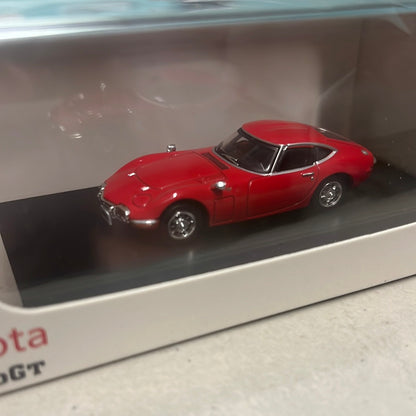 LCD Model 1/64 Toyota 2000GT Red
