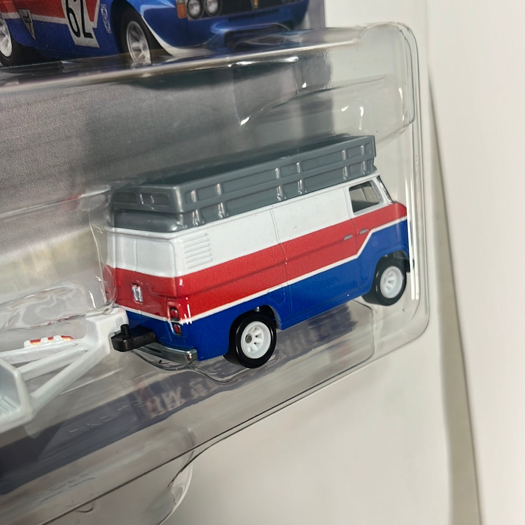 Hot Wheels Car Culture Team Transport ‘70 Rover P6 Group 2 w/ HW Rally Hauler