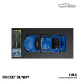 Aurora 1/64 Toyota 86 Rocket Bunny Blue