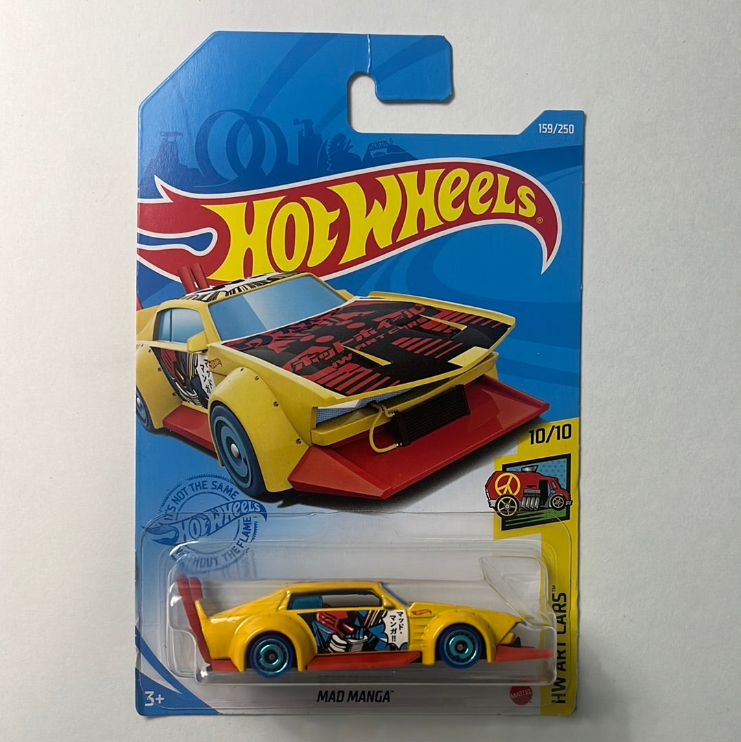 Hot Wheels 1/64 Mad Manga Yellow