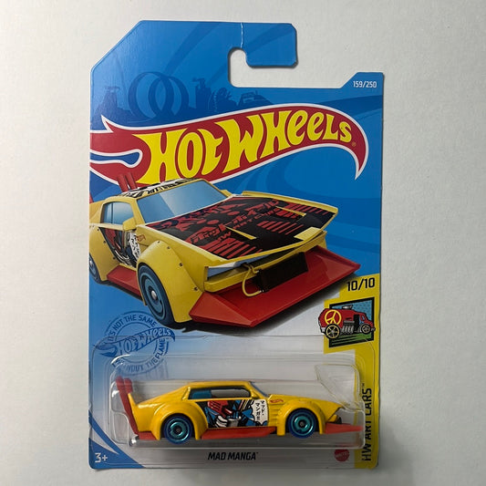 Hot Wheels 1/64 Mad Manga Yellow