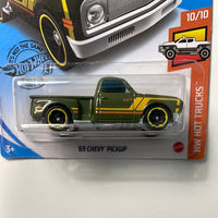 Hot Wheels Custom ‘69 Chevy Pickup Green