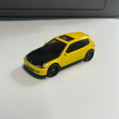 *Loose* Hot Wheels 1/64 Premium Car Culture Box Set Honda Civic EG Yellow