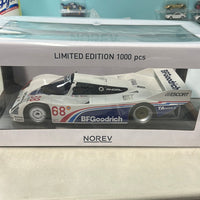 1/18 Norev Porsche 962 IMSA Winner Riverside 1985 Halsmer / Morton