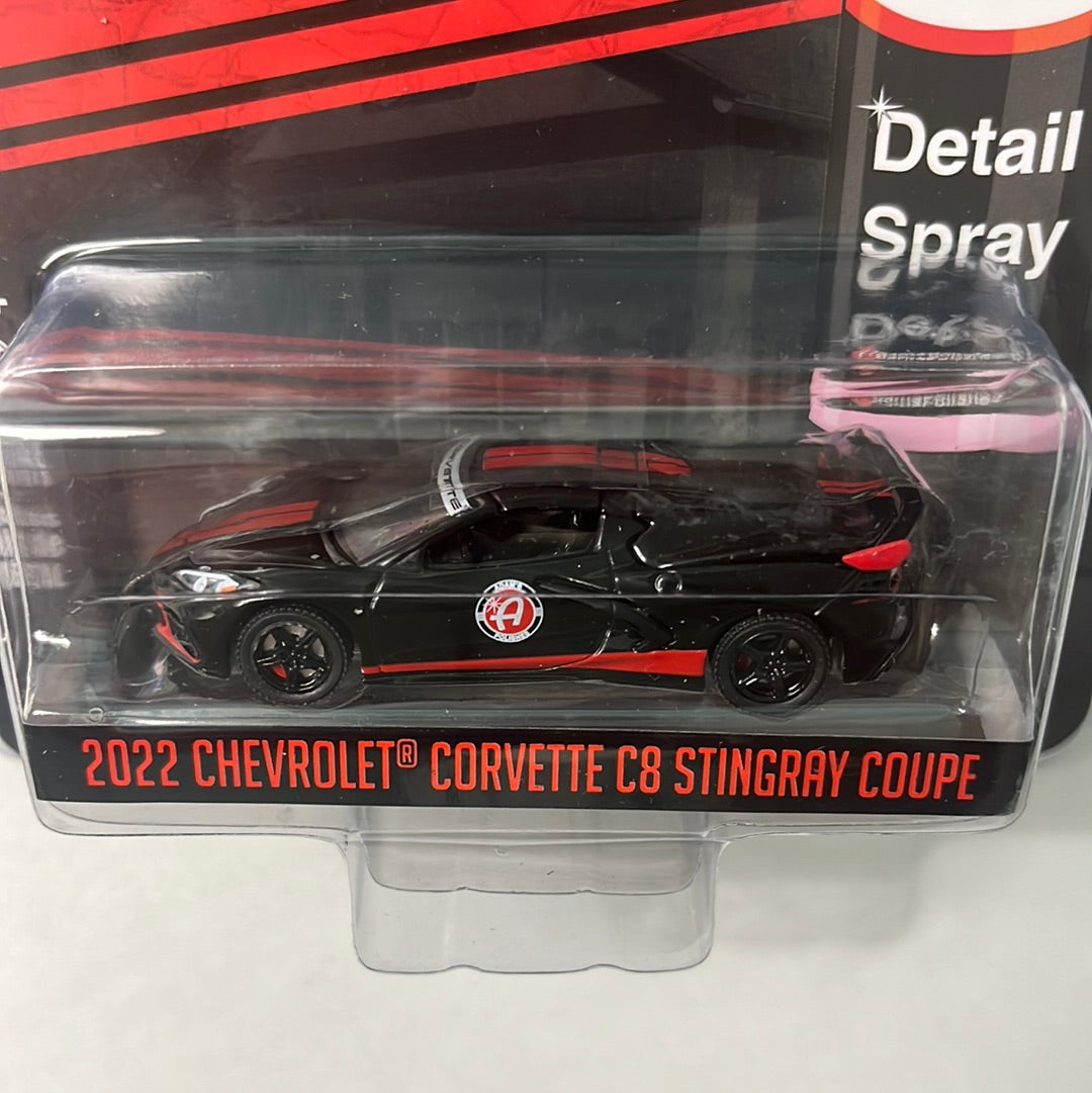 1/64 Greenlight 2022 Chevrolet Corvette C8 Stingray Coupe (Running on Empty) - Damaged Card