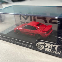 1/64 Micro Turbo Toyota MR2 SW20 Classic Red (Hong Kong 2022)