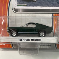 1/64 Greenlight GL Muscle 1967 Ford Mustang Green