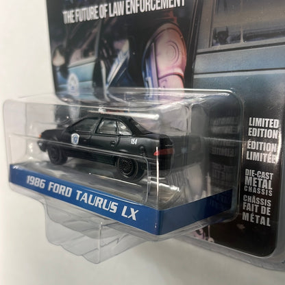 Greenlight Hollywood 1/64 1986 Ford Taurus LX RoboCop Black