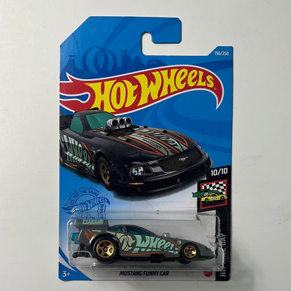 Hot Wheels 1/64 Treasure Hunt Ford Mustang Funny Car - Damaged Box