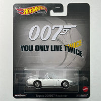5x Hot Wheels Entertainment James Bond 007 Toyota 2000GT Roadster - You Only Live Twice