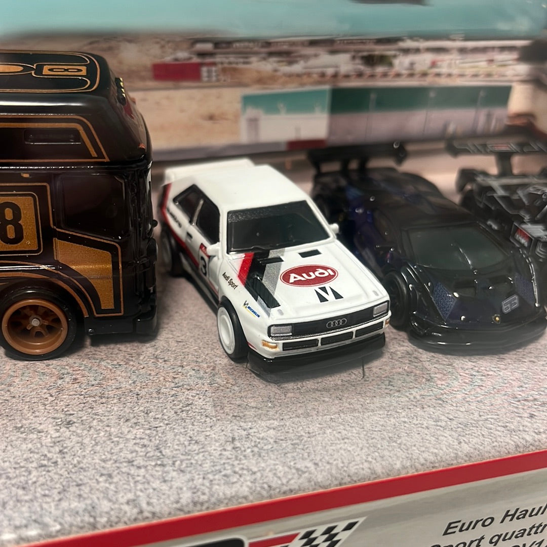 Hot Wheels 1/64 Premium Collector Car Culture Box Set Track Day Display