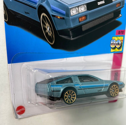 Hot Wheels 1/64 DMC Delorean Blue