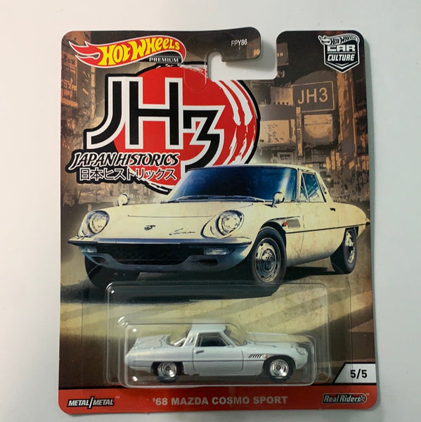 Hot Wheels Car Culture ‘68 Mazda Cosmo Sport (Japan Historics 3) - Damaged Box