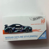 Hot Wheels ID 1/64 Nissan Skyline GT-R BNR34 HKS