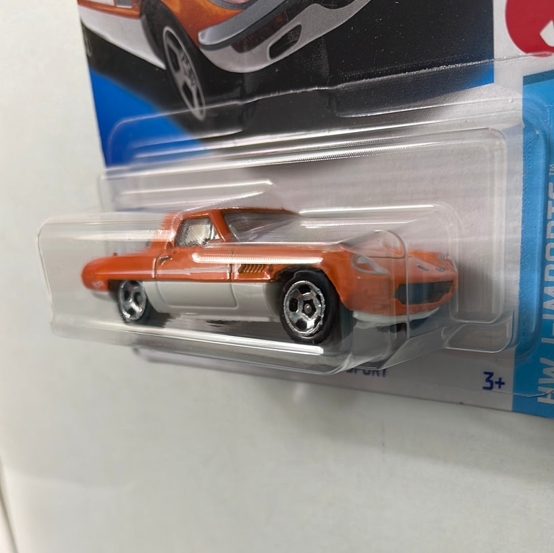 * Japan Card* Hot Wheels 1/64 1968 Mazda Cosmo Sport Orange