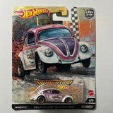 Hot Wheels 1/64 Car Culture Volkswagen Classic Bug - Drag Strip Demons - Damaged Box