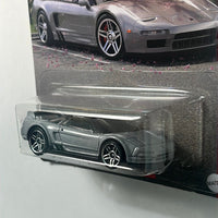 Hot Wheels ‘90 Acura NSX Silver - Japanese Classics - Damaged Box