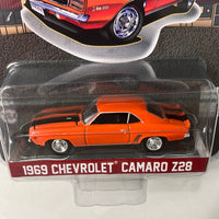 Greenlight 1/64 1969 Chevrolet Camaro Z28 Orange - Woodward Dream Cruise