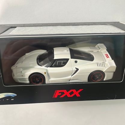 1/43 Hot Wheels Elite 2006 Ferrari FXX Pearl White Mica w/ Black Rims