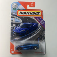 Matchbox 2020 Corvette C8 Blue