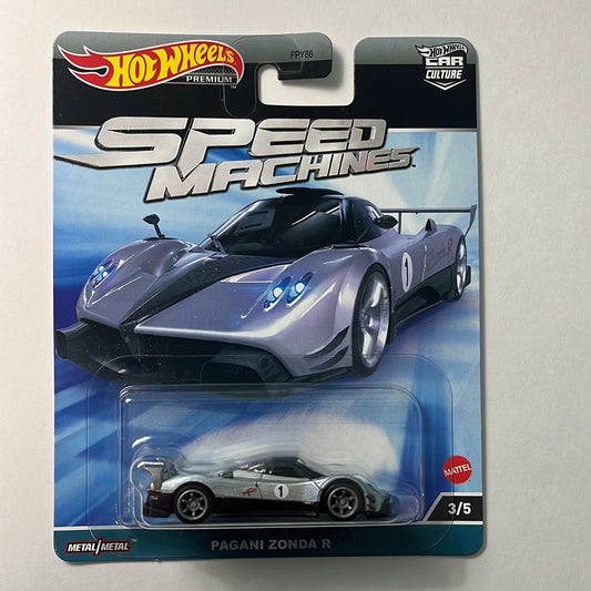 Hot Wheels Car Culture Speed Machines Pagani Zonda R