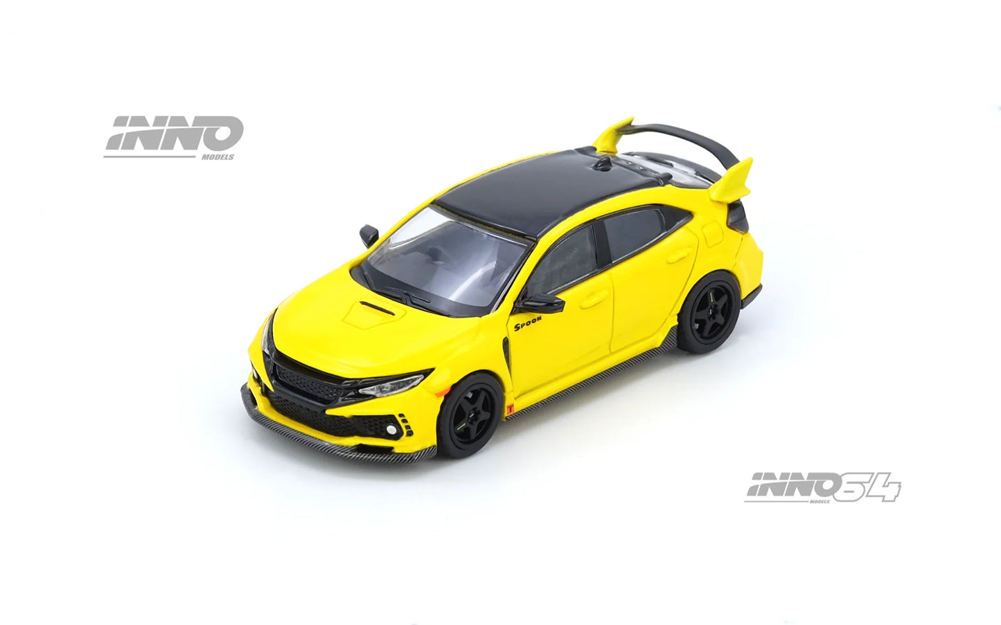 Inno64 1/64 Honda Civic Type R (FK8) Yellow - IN64-FK8-YL