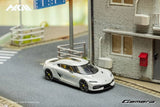 HKM 1/64 Koenigsegg Gemera Pearl White