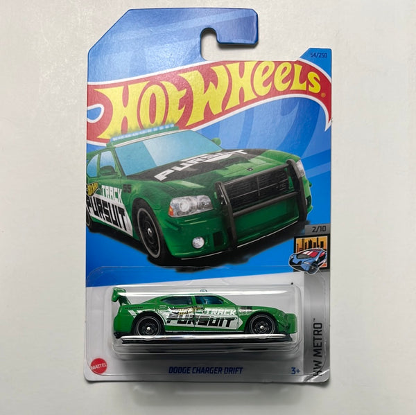 Hot Wheels 1/64 Dodge Charger Drift Green