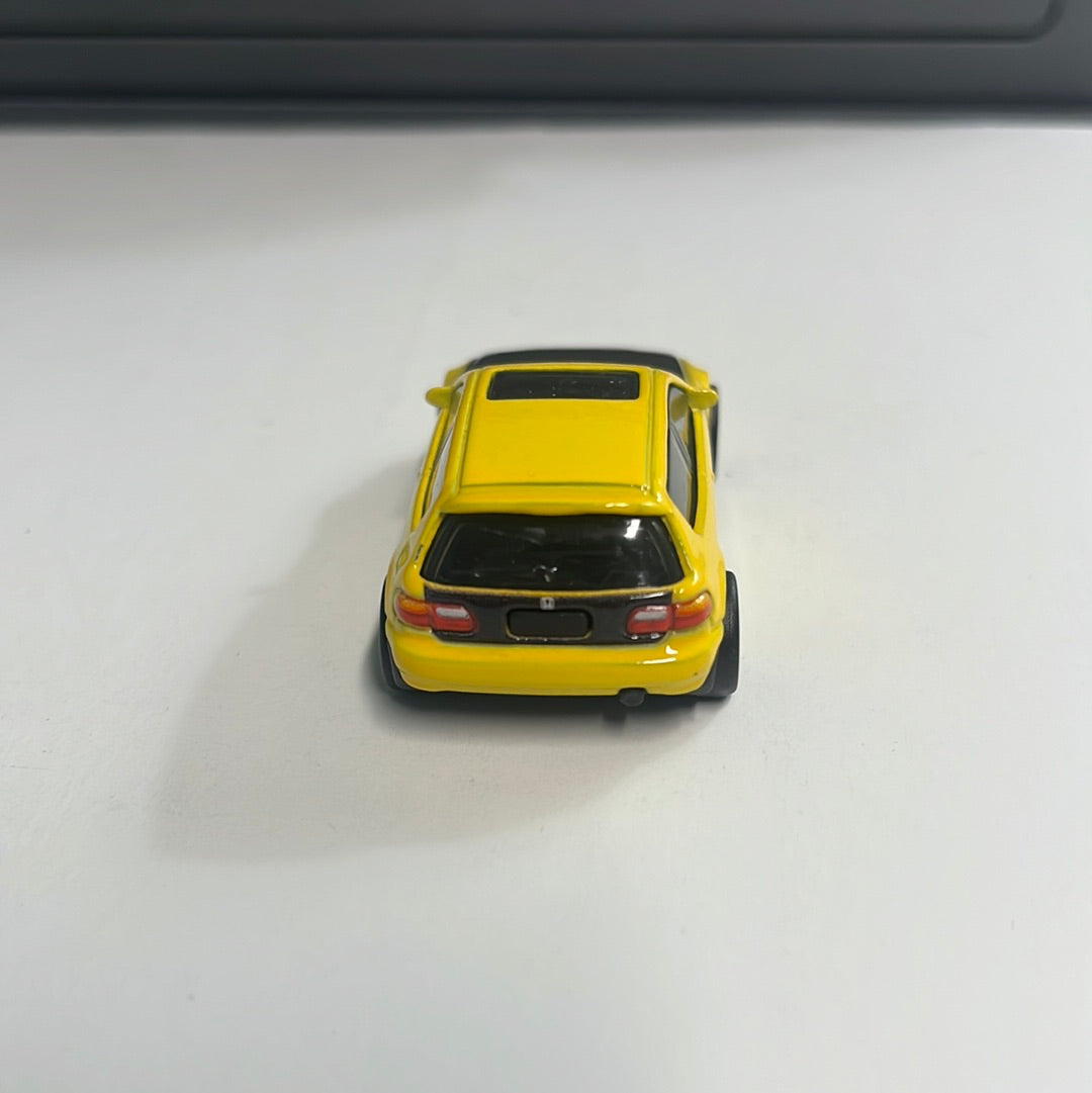 *Loose* Hot Wheels 1/64 Premium Car Culture Box Set Honda Civic EG Yellow