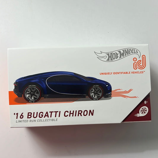 Hot Wheels ID 1/64 ‘16 Bugatti Chiron Blue