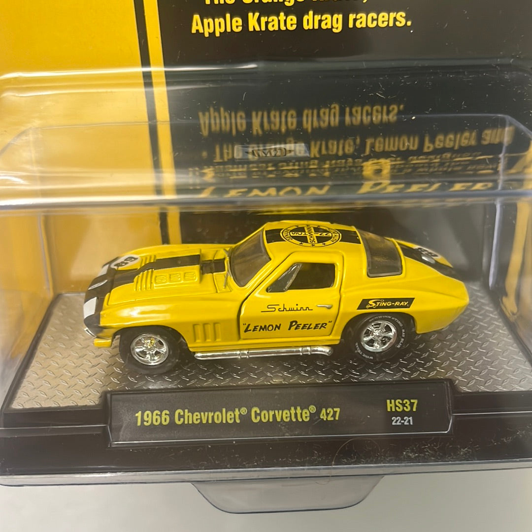 1/64 M2 Machines 1966 Chevrolet Corvette 427 “Lemon Peeler”